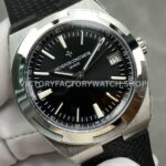 8F Factory Vacheron Constantin Overseas 4500V/110A-B483 41mm Rubber Strap Black Dial