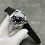 8F Factory Vacheron Constantin Overseas 4500V/110A-B483 41mm Rubber Strap Black Dial