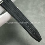 8F Factory Vacheron Constantin Overseas 4500V/110A-B483 41mm Rubber Strap Black Dial