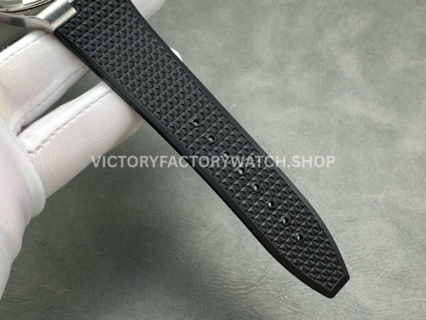 8F Factory Vacheron Constantin Overseas 4500V/110A-B483 41mm Rubber Strap Black Dial