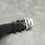 8F Factory Vacheron Constantin Overseas 4500V/110A-B483 41mm Rubber Strap Black Dial
