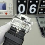 8F Factory Vacheron Constantin Overseas 4500V/000R-B127 41mm Black Rubber Strap Silver Dial
