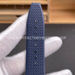 8F Factory Vacheron Constantin Overseas 4520V/210R-B705 41mm Rode Gold Rubber Strap Blue Dial