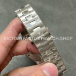 8F Factory Vacheron Constantin Overseas 47040/000A-9008 42mm Full Steel Arabic numerals Blue Dial