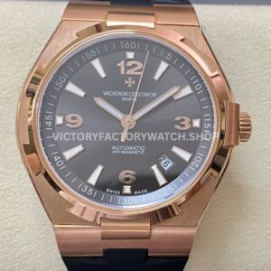 8F Factory Vacheron Constantin Overseas 47040000R-9666 42mm Rubber Strap Arabic numerals Brown Dial (7) 8F Factory Vacheron Constantin Overseas 47040 42mm rubber strap Arabic numerals brown dial replica watch