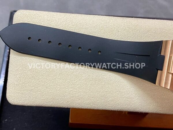 8F Factory Vacheron Constantin Overseas 47040/000R-9666 42mm Rubber Strap Arabic numerals Brown Dial