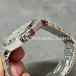 8F Factory Vacheron Constantin Overseas 47040/B01A-9093 42mm Full Steel Silver Arabic numerals Dial