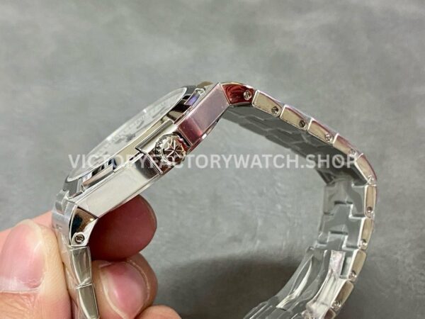 8F Factory Vacheron Constantin Overseas 47040/B01A-9093 42mm Full Steel Silver Arabic numerals Dial