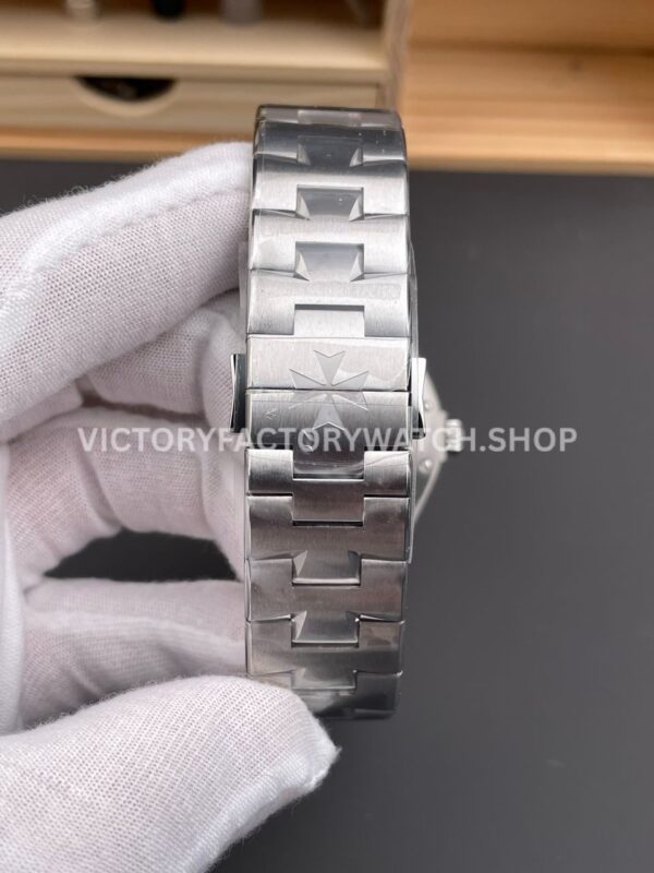 8F Factory Vacheron Constantin Overseas 47040/B01A-9094 42mm Full Steel Arabic numerals Black Dial