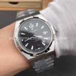 8F Factory Vacheron Constantin Overseas 47040/B01A-9094 42mm Full Steel Arabic numerals Black Dial