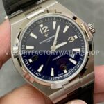8F Factory Vacheron Constantin Overseas 47040/B01A-9094 42mm Leather Strap Arabic numerals Black Dial