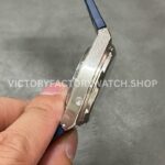 8F Factory Vacheron Constantin Overseas Perpetual Calendar 4300V/120G-B945 41.5mm Steel Blue Rubber Strap Blue Dial