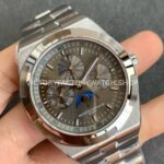 8F Factory Vacheron Constantin Overseas Perpetual Calendar 4300V 41.5mm Full Steel Grey Dial