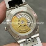 8F Factory Vacheron Constantin Overseas Perpetual Calendar 4300V 41.5mm Steel White Rubber Strap Silver Dial