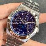 8F Factory Vacheron Constantin Overseas Perpetual Calendar 4300V/120G-B945 41.5mm Full Steel Blue Dial