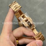 8F Factory Vacheron Constantin Overseas Perpetual Calendar Skeleton 4300V/120R-B642 41.5mm Full Rose Gold Skeletonized Dial
