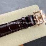 AI Factory Vacheron Constantin Fiftysix 4400E/000R-B436 40mm Rose Gold Leather Strap Arabic Numerals Silver Dial