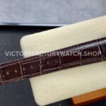 AI Factory Vacheron Constantin Fiftysix 4400E/000R-B436 40mm Rose Gold Leather Strap Arabic Numerals Silver Dial