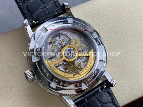 AI Factory Vacheron Constantin Fiftysix 85290/000P-9947 39.5mm Steel Leather Strap White Dial