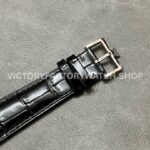 AI Factory Vacheron Constantin Historiques American 1921 82035/000G-B735 40mm White Gold Leather Strap Silver Dial