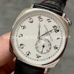 AI Factory Vacheron Constantin Historiques American 1921 82035/000G-B735 40mm White Gold Leather Strap Silver Dial
