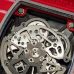 APS Factory Richard Mille RM 35-02 44.5mm Red Carbon Fiber Red Rubber Strap Skeletonized Dial