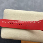 BBA Factory Richard Mille RM 07 31.4mm Rose Gold Red Rubber Strap Skeletonized Red Dial (9) BBA Factory Richard Mille RM 07 31.4mm Rose Gold Red Rubber Strap Skeletonized Red Dial