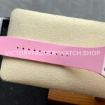 BBA Factory Richard Mille RM07 31.4mm Titanium&Carbon Fiber Pink Rubber Strap Skeletonized Pink Dia (4) BBA Factory Richard Mille RM 07 31.4mm Titanium White Ceramic Pink Rubber Strap Skeletonized Pink Dial