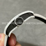 BBR Factory Richard Mille 42mm RM35-01 White Carbon Fiber White Canvas Strap White Skeletonized (4) BBR Factory Richard Mille RM 35-01 42mm White Carbon Fiber White Canvas Strap White Skeletonized
