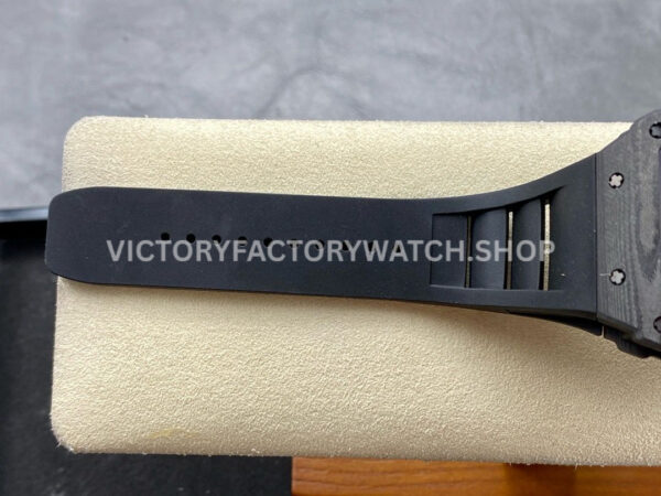 BBR Factory Richard Mille 44.5mm RM35-02 Black Carbon Fiber Black Rubber Strap Black Skeletoni BBR Factory Richard Mille RM 35-02 44.5mm Black Carbon Fiber Black Rubber Strap Black Skeletonized Dial