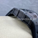 BBR Factory Richard Mille 44.5mm RM35-02 Black Carbon Fiber Black Rubber Strap Black Skeletonize (1) BBR Factory Richard Mille RM 35-02 44.5mm Black Carbon Fiber Black Rubber Strap Black Skeletonized Dial