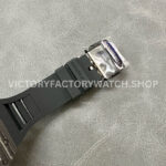 BBR Factory Richard Mille RM 055 43mm Black Carbon Fiber Black Rubber Strap Rose Gold Ske (6) BBR Factory Richard Mille RM 055 43mm Black Carbon Fiber Black Rubber Strap Rose Gold Skeletonized Dial