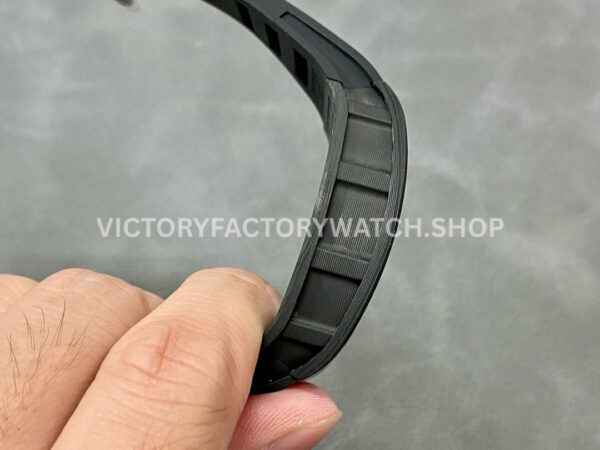 BBR Factory Richard Mille RM 055 43mm Black Carbon Fiber Black Rubber Strap Rose Gold Ske BBR Factory Richard Mille RM 055 43mm Black Carbon Fiber Black Rubber Strap Rose Gold Skeletonized Dial