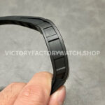 BBR Factory Richard Mille RM 055 43mm Black Ceramics Black Rubber Strap Black Skeletonized Dial