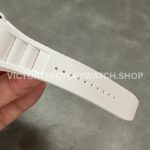BBR Factory Richard Mille RM 35-01 42mm White Carbon Fiber White Rubber Strap White Skeletonized Dial (2) BBR Factory Richard Mille RM 35-01 42mm White Carbon Fiber White Rubber Strap White Skeletonized Dial