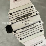 BBR Factory Richard Mille RM 35-01 42mm White Carbon Fiber White Rubber Strap White Skeletonized Dial (6) BBR Factory Richard Mille RM 35-01 42mm White Carbon Fiber White Rubber Strap White Skeletonized Dial