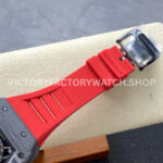 BBR Factory Richard Mille RM 35-01 Rafael Nadal 44.5mm Carbon Fiber Rubber Strap Skeletonized D (1) BBR Factory Richard Mille Rafael Nadal RM 35-01 42mm Carbon Fiber Rubber Strap Skeletonized Dial