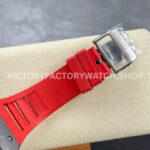 BBR Factory Richard Mille RM 35-02 44.5mm Black Carbon Fiber Red Rubber Strap Black Skeletoniz BBR Factory Richard Mille RM 35-02 44.5mm Black Carbon Fiber Red Rubber Strap Black Skeletonized Dial