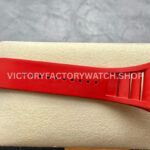 BBR Factory Richard Mille RM 35-02 44.5mm Black Carbon Fiber Red Rubber Strap Black Skeletoniz (4) BBR Factory Richard Mille RM 35-02 44.5mm Black Carbon Fiber Red Rubber Strap Black Skeletonized Dial