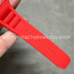 BBR Factory Richard Mille RM 35-02 44.5mm Red Carbon Fiber Red Rubber Strap Black Skeletonized D (6) BBR Factory Richard Mille RM 35-02 44.5mm Red Carbon Fiber Red Rubber Strap Black Skeletonized Dial