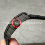 BBR Factory Richard Mille RM35-01 Black Carbon Fiber Black Canvas Strap Black Skeletonized (8) BBR Factory Richard Mille RM 35-01 42mm Black Carbon Fiber Black Canvas Strap Black Skeletonized