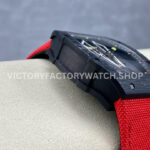 BBR Factory Richard Mille Tourbillon RM27-03 40mm Black Carbon Case Textile Strap Skeletoniz (3) BBR Factory Richard Mille Tourbillon RM 27-03 42mm Black Carbon Fiber Textile Strap Skeletonized Dial