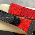 BBR Factory Richard Mille Tourbillon RM27-03 40mm Black Carbon Case Textile Strap Skeletoniz (9) BBR Factory Richard Mille Tourbillon RM 27-03 42mm Black Carbon Fiber Textile Strap Skeletonized Dial