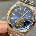 BBR Factory Vacheron Constantin Overseas Tourbillon 6000V-110A-B544 42.5mm Full Steel Blue Dial (1 (4) BBR Factory Vacheron Constantin Overseas Tourbillon 6000V/110A-B544 42.5mm Full Steel Blue Dial