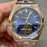 BBR Factory Vacheron Constantin Overseas Tourbillon 6000V-110A-B544 42.5mm Full Steel Blue Dial (1 (9) BBR Factory Vacheron Constantin Overseas Tourbillon 6000V/110A-B544 42.5mm Full Steel Blue Dial