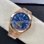 BBR Factory Vacheron Constantin Overseas Tourbillon 6000V-110R-B733 42.5mm Full Rose Gold Blue (4) BBR Factory Vacheron Constantin Overseas Tourbillon 6000V/110R-B733 42.5mm Full Rose Gold Blue Dial