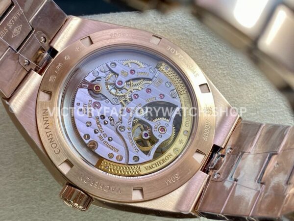 BBR Factory Vacheron Constantin Overseas Tourbillon 6000V-110R-B733 42.5mm Full Rose Gold Blue (6) BBR Factory Vacheron Constantin Overseas Tourbillon 6000V/110R-B733 42.5mm Full Rose Gold Blue Dial