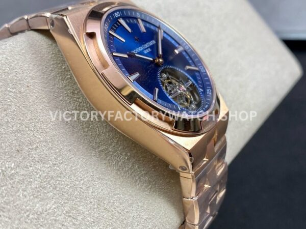 BBR Factory Vacheron Constantin Overseas Tourbillon 6000V-110R-B733 42.5mm Full Rose Gold Blue BBR Factory Vacheron Constantin Overseas Tourbillon 6000V/110R-B733 42.5mm Full Rose Gold Blue Dial