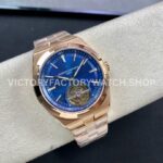 BBR Factory Vacheron Constantin Overseas Tourbillon 6000V-110R-B733 42.5mm Full Rose Gold Blue (8) BBR Factory Vacheron Constantin Overseas Tourbillon 6000V/110R-B733 42.5mm Full Rose Gold Blue Dial