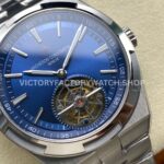 BBS Factory Vacheron Constantin Overseas Tourbillon 6000V110A-B544 42.5mm Full Steel Blue Dial (10) BBS Factory Vacheron Constantin Overseas Tourbillon 6000/V110A-B544 42.5mm Full Steel Blue Dial